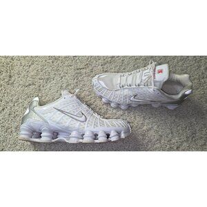 Nike Shox TL 'Metallic Silver' size 10 no insole's